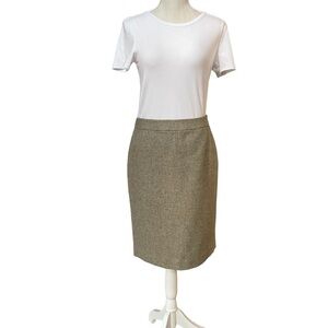 Brooks Brothers 346 100%‎ Wool Pencil Skirt Size: 6 New!